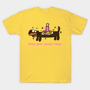 Keep your Weiner clean T-Shirt